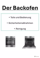 Vorschau - Arbeitsblätter - Backofen - Arbeitsblätter inkl. Lösungen - Seite 1