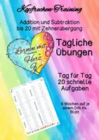 Vorschau - Arbeitsblätter - Addition und Subtraktion mit ZÜ - Deckblatt
