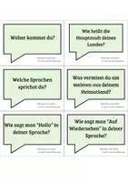 Vorschau - Aufgabenkarten - Gesprächsanstöße: Mit Kommunikationskarten ins Gespräch kommen, Eisbrecher, Sprechförderung, 96 Karten als Druck- oder Kopiervorlage - Seite 2