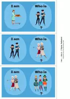 Vista previa - Juegos / Gamificación - Professions, I am ..., who is ...? Game (I have who has) - Portada