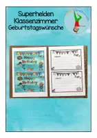 Vorschau - Poster - SPARPAKET Superhelden Klassenzimmer - Seite 1