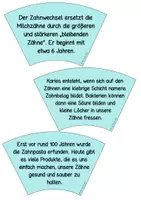 Vorschau - Stationenlernen - Legekreis - Zähne - Seite 3