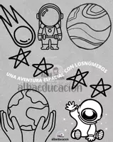 Vista previa - Refuerzo / NEE / Materiales de apoyo - Una aventura espacial con los números - Portada