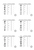 Vorschau - Aufgabenkarten - Strichliste erstellen und auswerten – Urliste und Daten erfassen | Aufgabenkarten 4.–5. Schulstufe - Seite 3