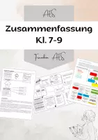 Vorschau - Prüfungsvorbereitung - AES Abschlussprüfung 2024: Schwerpunktthemen Kl. 7-9 - Deckblatt