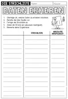 Vorschau - Arbeitsblätter - Strichliste und Daten erfassen – Strichlisten erstellen und auswerten | 4.–5. Schulstufe - Seite 3