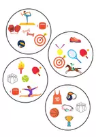 anteprima - Materiale interattivo - Gioco di associazione : Associa lo sport - Pagina 3