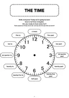 Vorschau - Arbeitsblätter - ⏳ Time Traveling - Telling the Time - Uhrzeiten auf Englisch - Seite 3