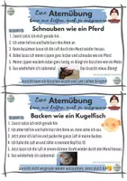 Vorschau - Aufgabenkarten - Selbstregulation Kartei - Atemübungen und Handmassage - Seite 3