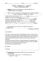 Vorschau - Klassenarbeiten - Differenzierte Klassenarbeit "Verfassen eines Briefes" - Seite 3
