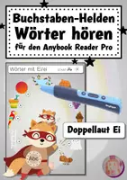 Vorschau - Arbeitsblätter - AnybookPro Material für DaZ: Buchstabenhelden "Doppellaut Ei" - Deckblatt