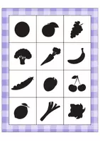 Aperçu - Jeux - Le bingo des ombres des fruits et légumes - Page 2