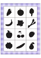 Aperçu - Jeux - Le bingo des ombres des fruits et légumes - Page 3