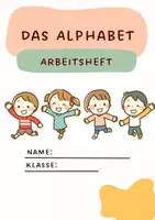 Vorschau - Arbeitsblätter - Das Alphabet- Mein Arbeitsheft - Deckblatt