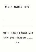 Vorschau - Arbeitsblätter - Das Alphabet- Mein Arbeitsheft - Seite 1