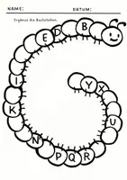 Vorschau - Arbeitsblätter - Das Alphabet- Mein Arbeitsheft - Seite 2