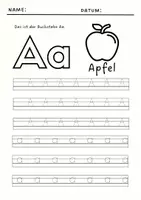 Vorschau - Arbeitsblätter - Das Alphabet- Mein Arbeitsheft - Seite 3