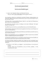 Vorschau - Arbeitsblätter - Kommasetzung bei Aufzählungen - Übungsblatt - Seite 1