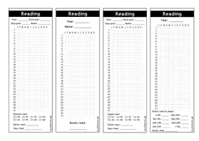 Vorschau - Spiele - Lesezeichen Reading & Book Tracker (Englisch) - Seite 1