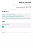Vorschau - Arbeitsblätter - Martin Luther Lernzielkontrolle Quiz Deckblatt - Seite 1
