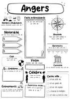 Vorschau - Stationenlernen - Angers Fiche signalétique - Ville de France (français) - Seite 1