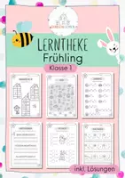 Vorschau - Arbeitsblätter - Lerntheke Frühling | Freiarbeit Klasse 1 - Deckblatt