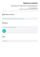 Vorschau - Mal- und Bastelvorlagen - Sieben Gaben des Heiligen Geistes - Bastelvorlage Religion Pfingsten - Seite 1