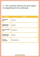 Vista previa - Unidades / Secuencias / Situaciones de Aprendizaje - Dossier La Carta: recull d'activitats per primària - página 3