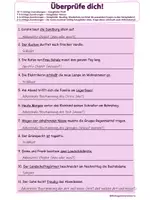 Vorschau - Arbeitsblätter - Satzglieder Teste dich mit Lösungen - Seite 2
