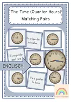Vorschau - Spiele - The Time - Matching Pairs (Quarter Hours) - Deckblatt