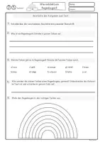 Vorschau - Unterrichtsreihen - Sachtext Lesetext Wetter, Regenbogen 4.Klasse, 5.Klasse, 6.Klasse - Seite 2