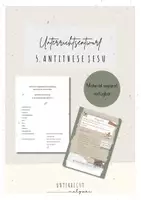 Vorschau - Stundenentwürfe - Unterrichtsentwurf Bergpredigt - Evangelische Religionslehre - Ein Leben nach der fünften Antithese Jesu - Material separat verfügbar - Deckblatt