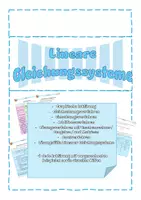 Vorschau - Unterrichtsreihen - Lineare Gleichungssysteme - Seite 1