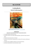 Vorschau - Klassenarbeiten - Großstadtlyrik - Klausur mit EWH zu "Der Schrei" von G. Sack - Seite 3