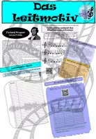Vorschau - Arbeitsblätter - Das Leitmotiv - Filmmusik - Deckblatt