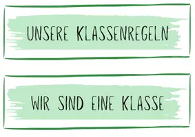 Vorschau - Poster - Klassenregeln | Froschklasse | Classroom Management - Seite 1