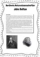 Vorschau - Arbeitsblätter - Chemie Berühmte Naturwissenschaftler | John Dalton PDF H5P - Seite 2