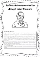 Vorschau - Arbeitsblätter - Chemie | Joseph John Thomson | PDF + H5P - Seite 3