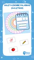 Vista previa - Hojas de trabajo - RULETA ESCRIBE PALABRAS (5-6 LETRAS) - Portada