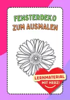 Vorschau - Arbeitsblätter - Fensterdeko Frühling, zum Ausmalen, Ausmalbild, Ausmalbilder, Kunst - Deckblatt