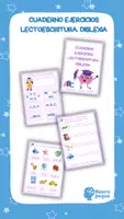 Vista previa - Hojas de trabajo - CUADERNO EJERCICIOS LECTOESCRITURA DISLEXIA - Portada