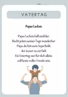 Vorschau - Arbeitsblätter - 3 Gedichte zum VATERTAG (ab 1.-4.Klasse) - Seite 3