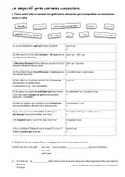 Vorschau - Arbeitsblätter - Subjonctif nach bestimmten Konjunktionen (induktive Erarbeitung, Einstieg, Übungen, Lösungen) - Seite 2