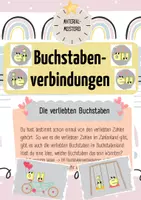 Vorschau - Stundenentwürfe - Zwielaute ei, ie, au, eu - Die verliebten Buchstaben - Deckblatt