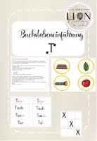 Vorschau - Präsentationen/Tafelbilder - Buchstabeneinführung: T (DR+GR) - Deckblatt