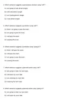 Vorschau - Arbeitsblätter - will oder going to 40 Multiple Choice Fragen - Seite 2