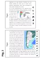 Vista previa - Unidades / Secuencias / Situaciones de Aprendizaje - FLIPBOOK SOBRE CONDICIONES NATURALES DE ARGENTINA - página 1