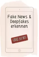Vorschau - Arbeitsblätter - Fake News & Deepfakes erkennen I Medienbildung - Deckblatt