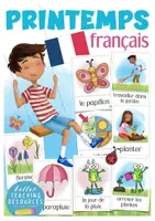 Aperçu - Cartes / Images - le printemps cartes d'images français (flash cards) - Page de couverture