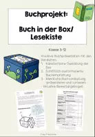 Vorschau - Unterrichtsreihen - Lesekiste/ Buch in der Box/ Book in a box - Deckblatt